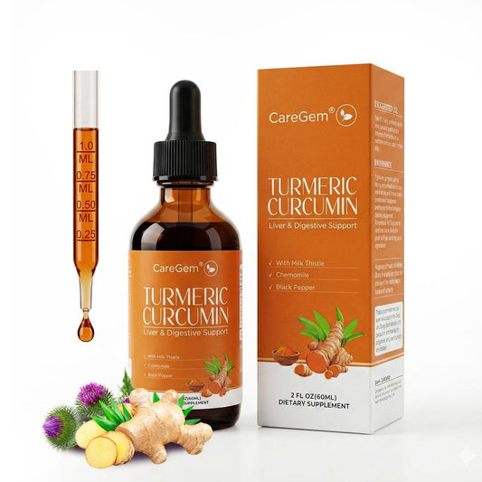Rayva Turmeric Curcumin Milk Thistle Liquid Drops