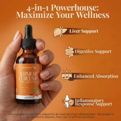 Rayva Turmeric Curcumin Milk Thistle Liquid Drops