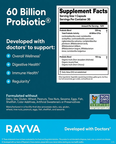 Rayva Digestive Enzyme + Probiotic Bundle